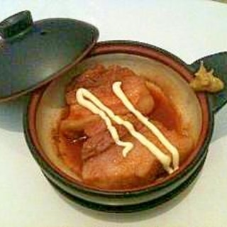 辛子マヨの煮豚（クック膳）。